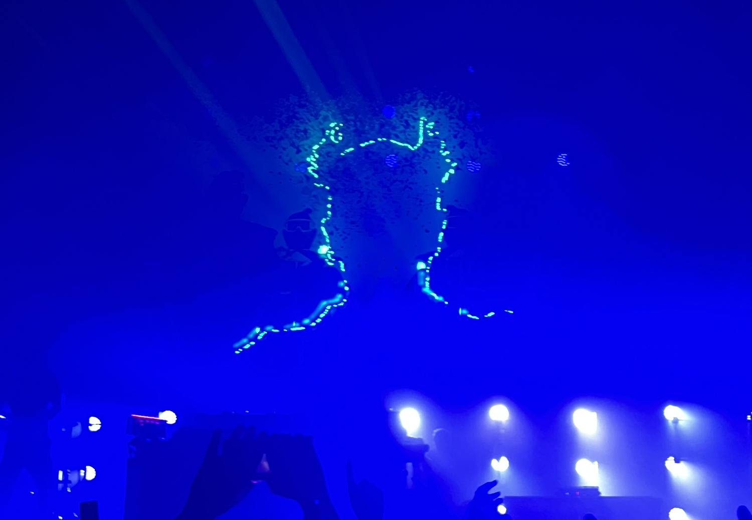 Silhouette of Keith Flint