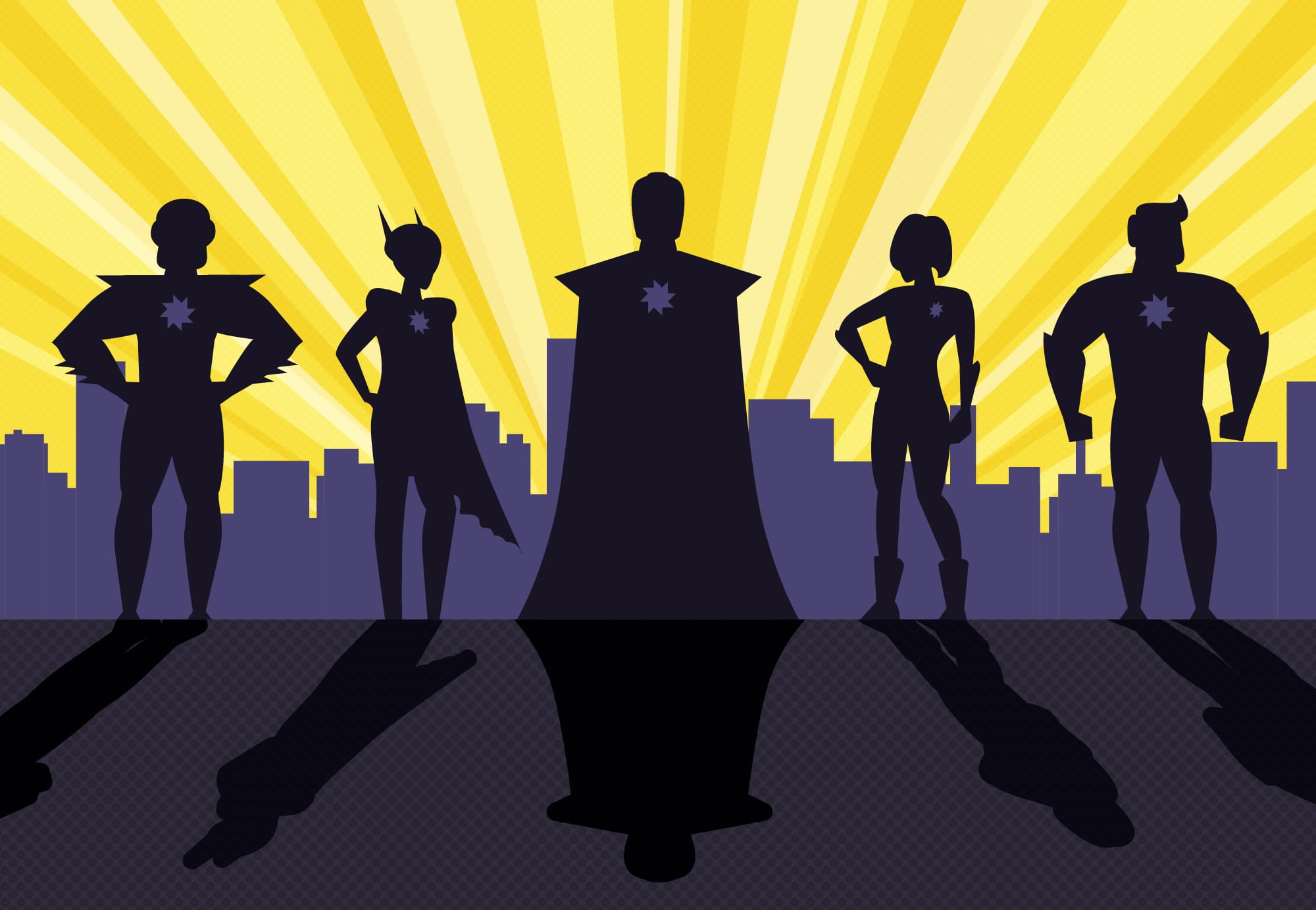 Judge Superheros